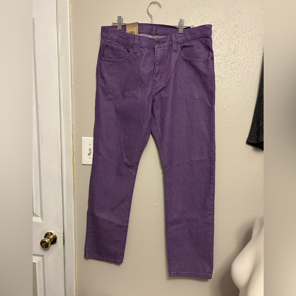 Levi's Vibrant Purple Jeans 31x30